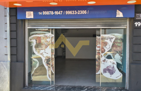 Ponto Comercial para Alugar – Bairro CENTRO – Avaré/SP.
